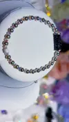 The silver bead string combined with fragrant beads and amethyst bracelet exudes an elegant fragrance Application Scenario